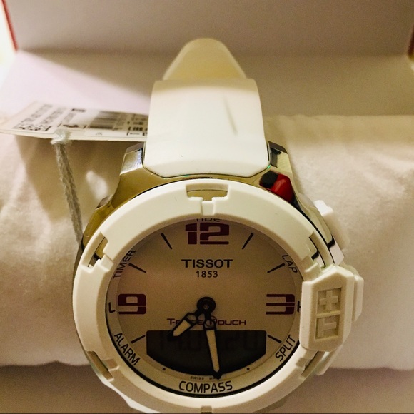NiB TiSSOT T-RACE T-TOUCH anadigi unisex watch ! - Picture 9 of 11